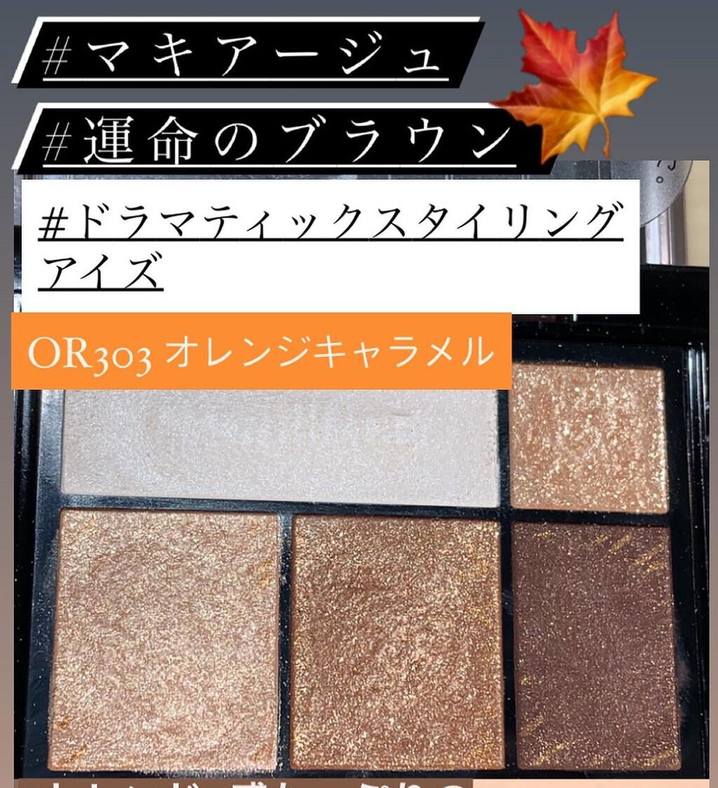 ドラマティックスタイリングアイズ/マキアージュ/アイシャドウパレットを使ったクチコミ(1枚目)
