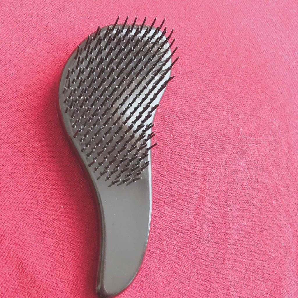 絡みにくい!髪通りなめらか長短2段ヘアブラシ/キャンドゥ/ヘアブラシを使ったクチコミ(2枚目)