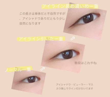 ラスティングリキッドライナー/キャンメイク/リキッドアイライナーを使ったクチコミ(3枚目)