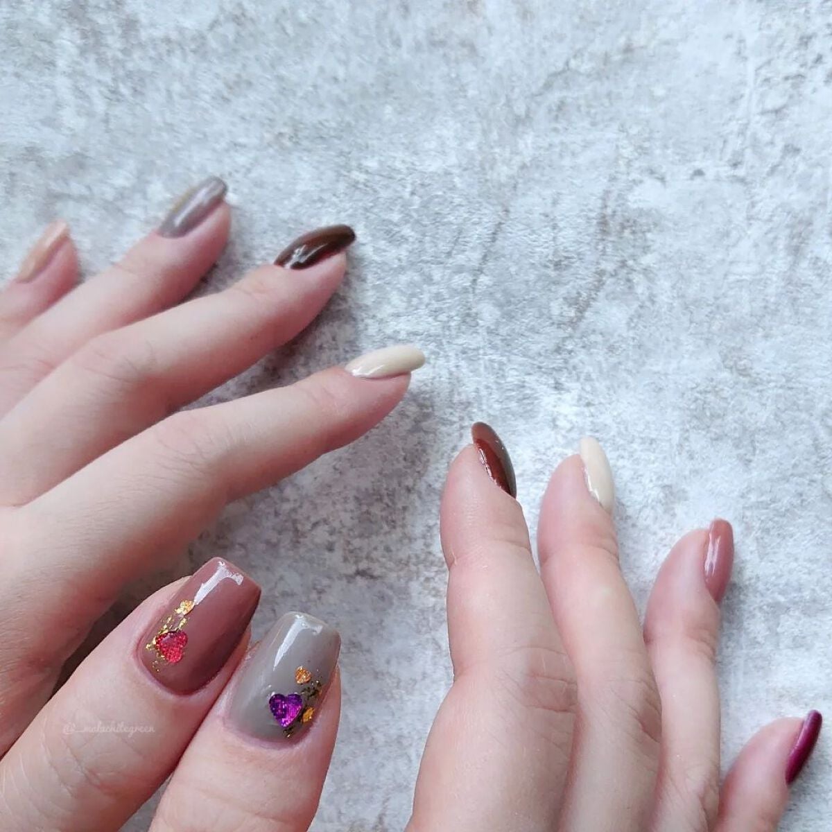 ジェルネイル6色セット/meanail/ジェルネイルを使ったクチコミ(3枚目)