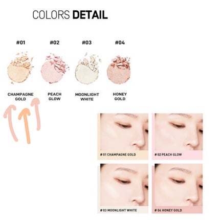 アイカラーパレット/heme/アイシャドウパレットを使ったクチコミ(7枚目)