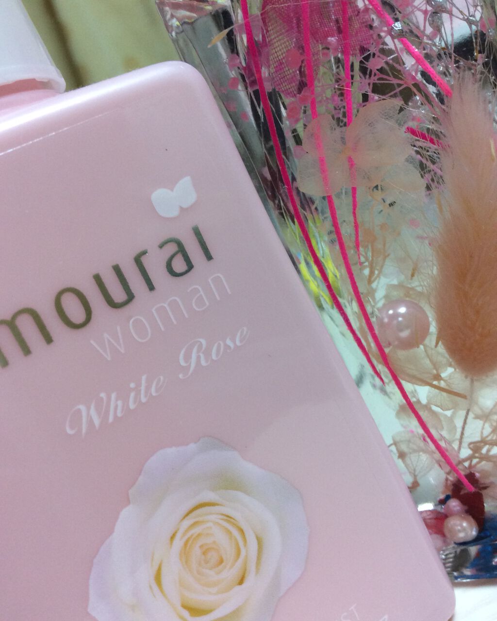 ホワイトローズ フレグランスミスト/サムライウーマン/香水(レディース)を使ったクチコミ(3枚目)