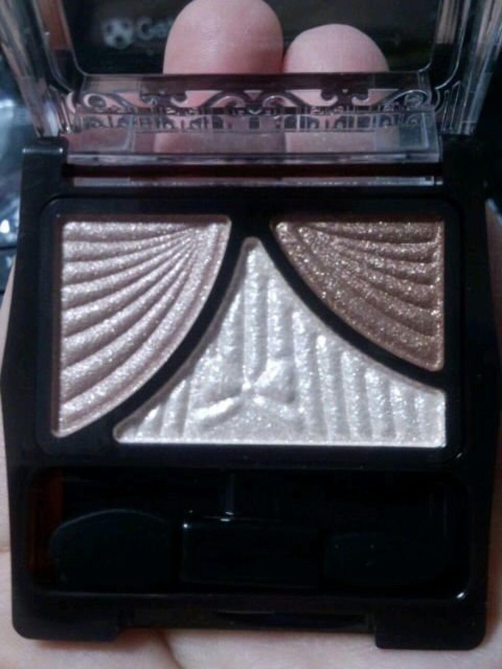 ジューシーピュアアイズ/キャンメイク/アイシャドウパレットを使ったクチコミ（3枚目）