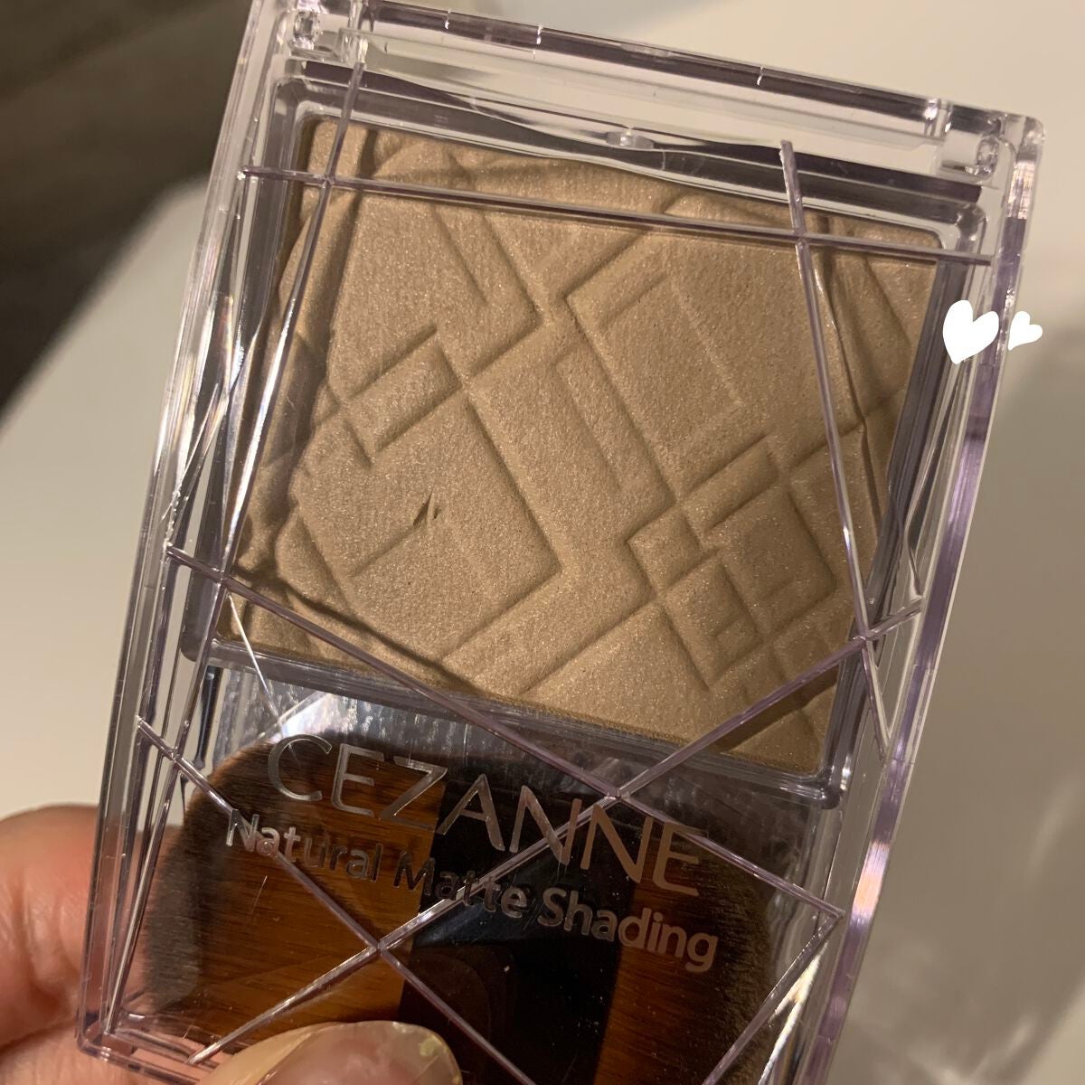 ナチュラルマットシェーディング/CEZANNE/シェーディングを使ったクチコミ(1枚目)
