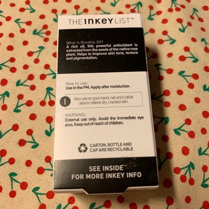 ローズヒップオイル/THE INKEY LIST/フェイスオイルを使ったクチコミ(2枚目)