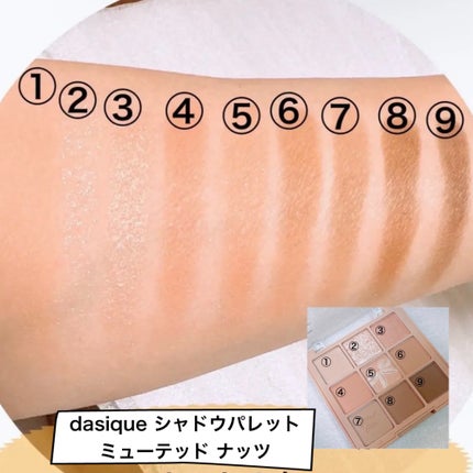 ミネラルクラッシィシャドー/エトヴォス/アイシャドウパレットを使ったクチコミ(6枚目)