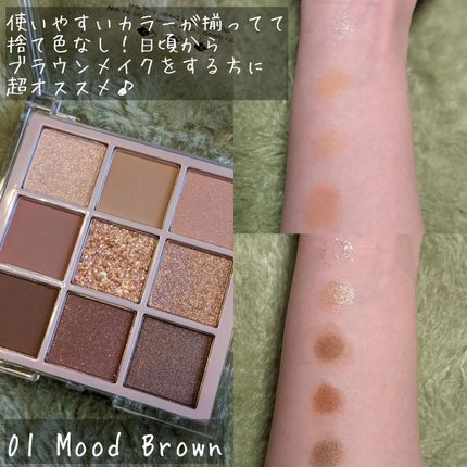 KEYBO FALL IN LOVE SHADOW PALETTE/keybo/アイシャドウパレットを使ったクチコミ(4枚目)