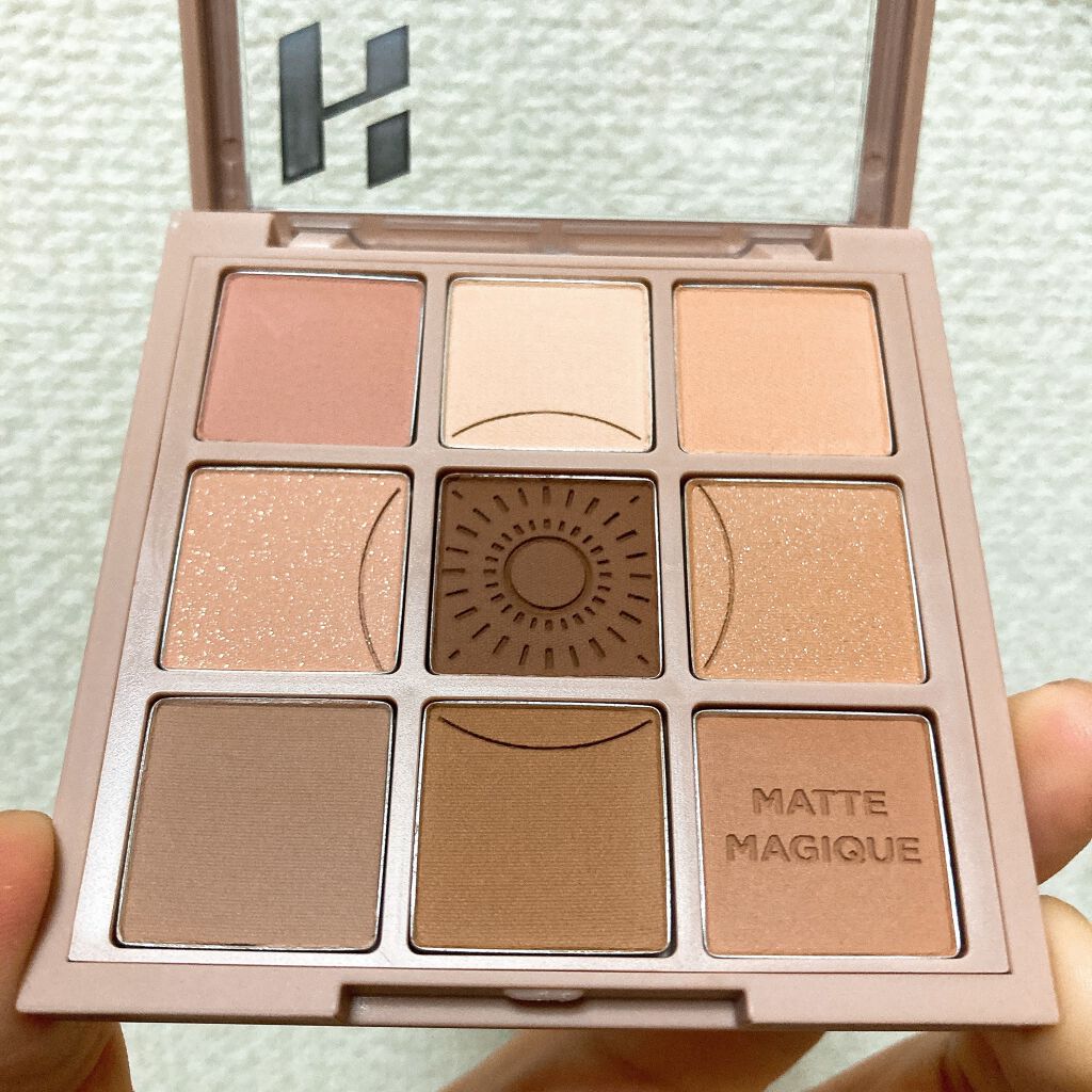 マイフェイブムードアイパレット 9カラー/HOLIKA HOLIKA/アイシャドウパレットを使ったクチコミ（1枚目）