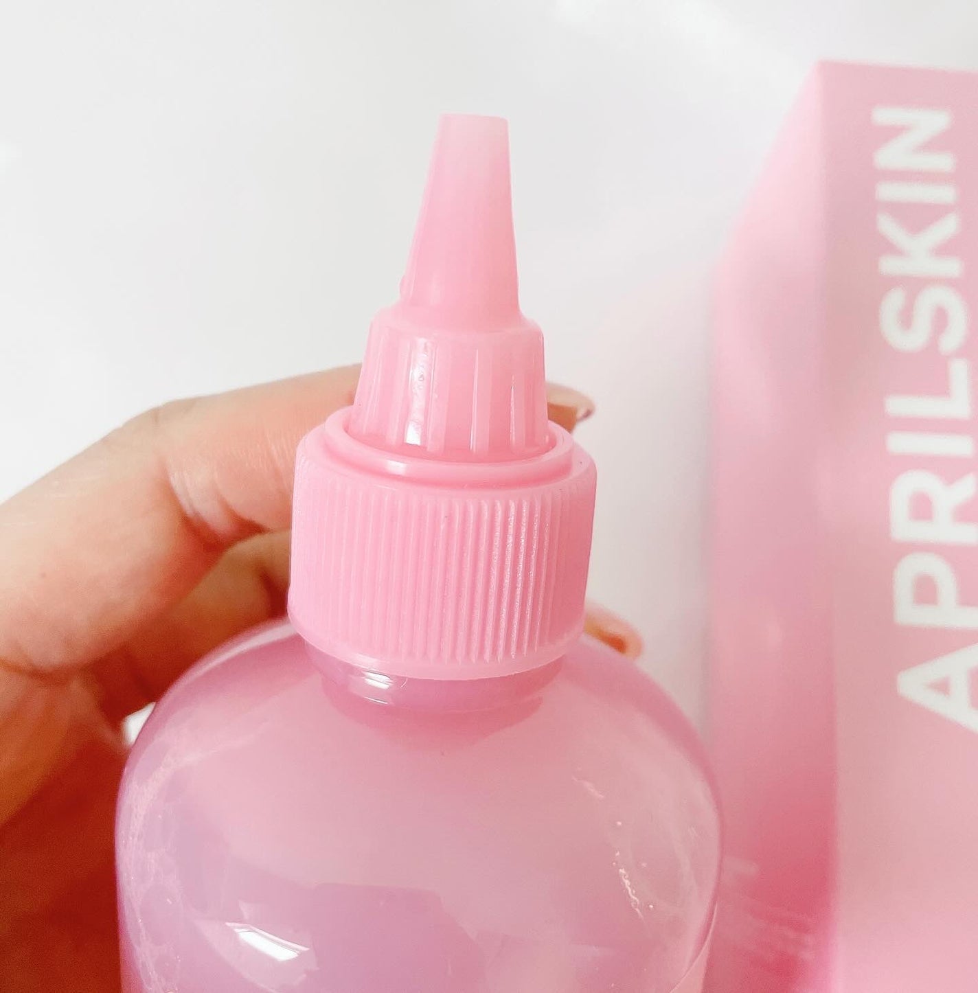 ピンクアロエビタトナー/APRILSKIN/化粧水を使ったクチコミ(3枚目)