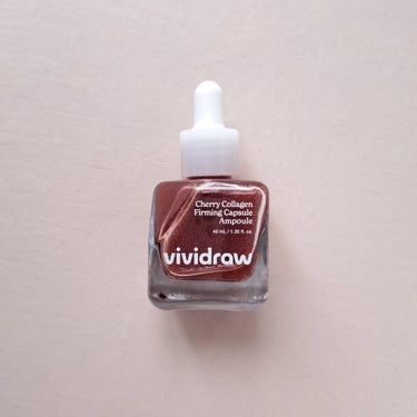 vividraw チェリーコラーゲンファーミングカプセルアンプルのクチコミ「︎︎︎︎︎︎☑︎ vividraw
Cherry Collagen
Firming Capsu.....」（2枚目）
