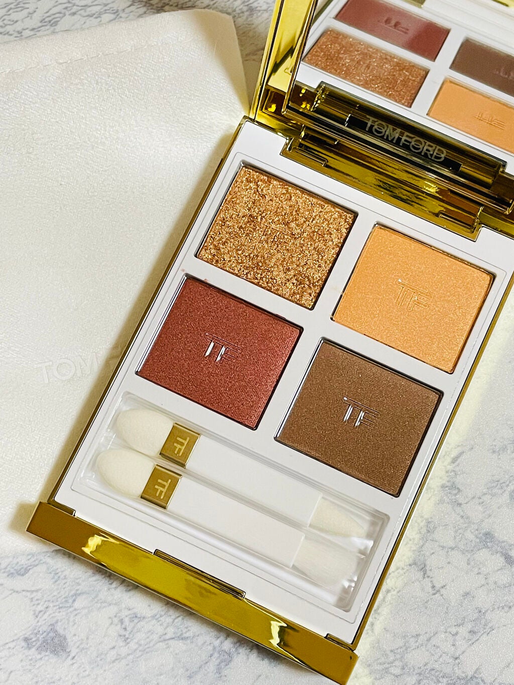 アイ カラー クォード/TOM FORD BEAUTY/アイシャドウパレットを使ったクチコミ(4枚目)