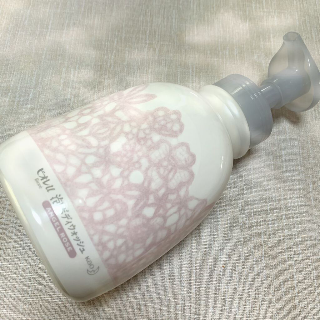 泡で出てくる!ボディウォッシュ エンジェルローズの香り/ビオレu/ボディソープを使ったクチコミ(1枚目)