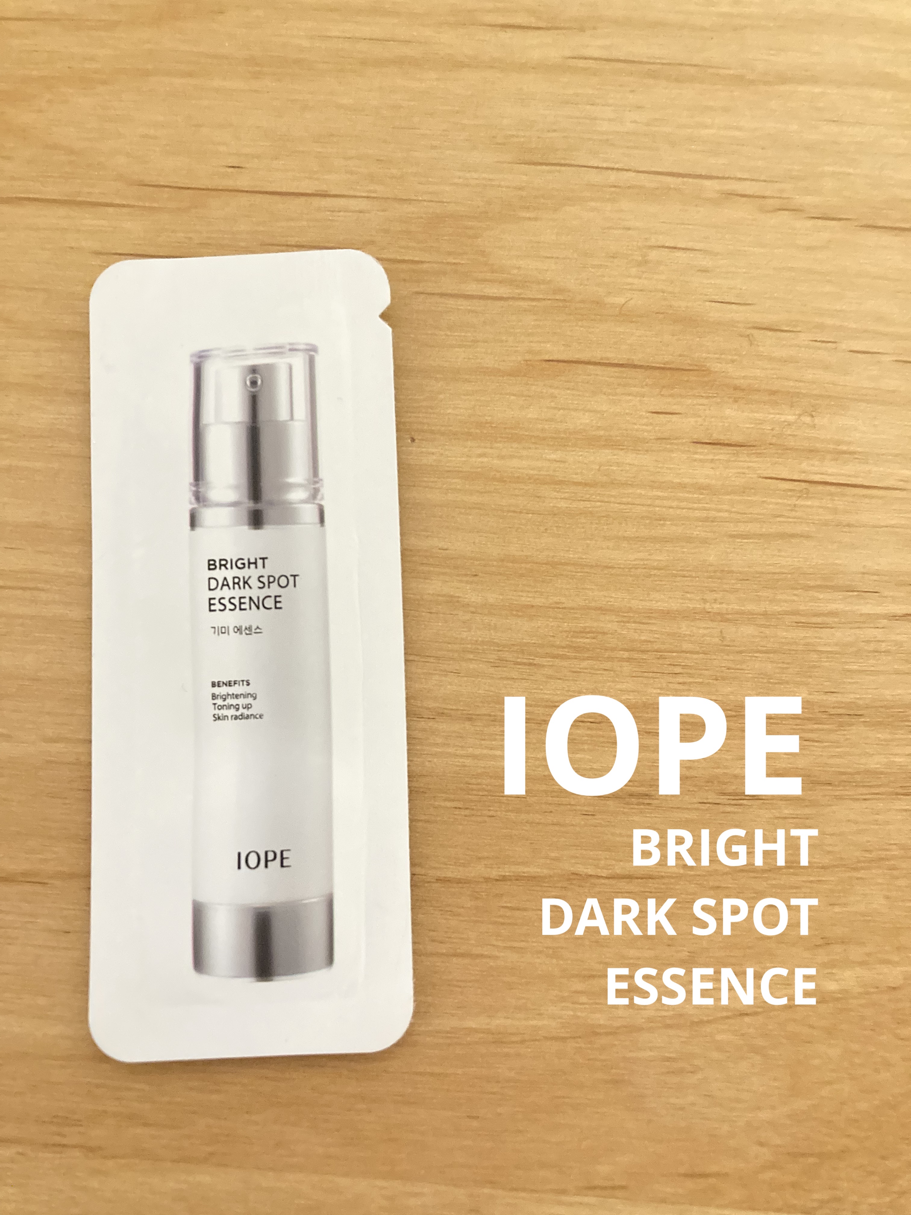 ブライトダークスポットエッセンス/IOPE/美容液を使ったクチコミ（1枚目）
