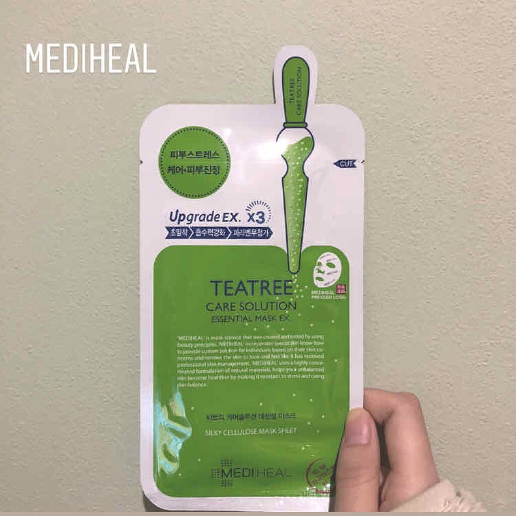 ティーツリーケア ソリューション エッセンシャルマスクEX/MEDIHEAL/シートマスク・パックを使ったクチコミ(1枚目)