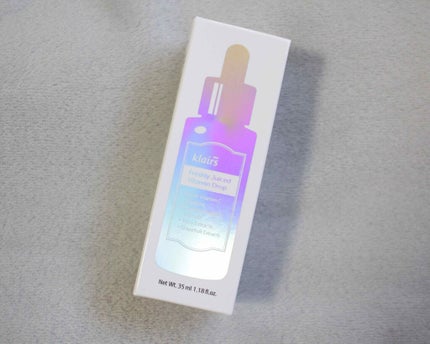 フレッシュリージュースドビタミンドロップ(35ml)/Klairs/美容液を使ったクチコミ(3枚目)