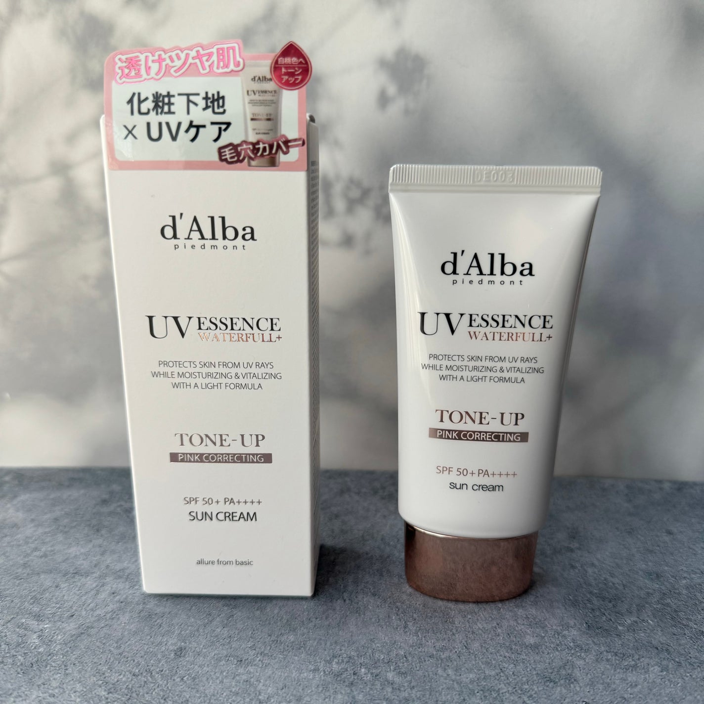 ウォータフルトーンアップサンクリーム/ダルバ/日焼け止めクリームを使ったクチコミ(1枚目)