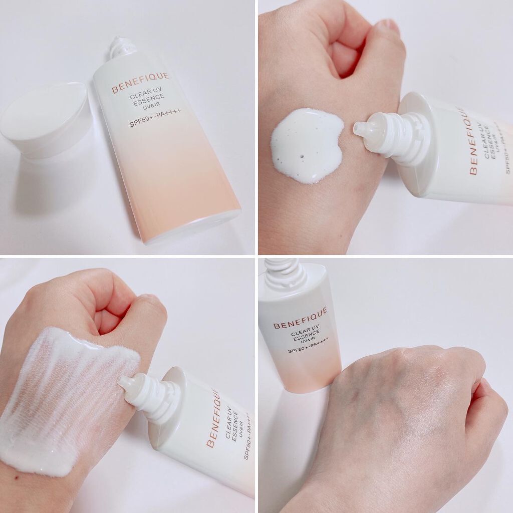 ベネフィーク クリア UV エッセンス（ＵＶ＆ＩＲ）/BENEFIQUE/日焼け止めローションを使ったクチコミ（2枚目）
