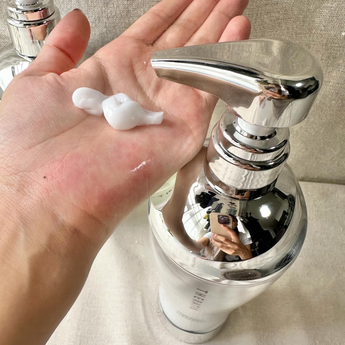 ナイトリペア シャンプー/ヘアトリートメント/THERATIS/シャンプー・コンディショナーを使ったクチコミ（3枚目）