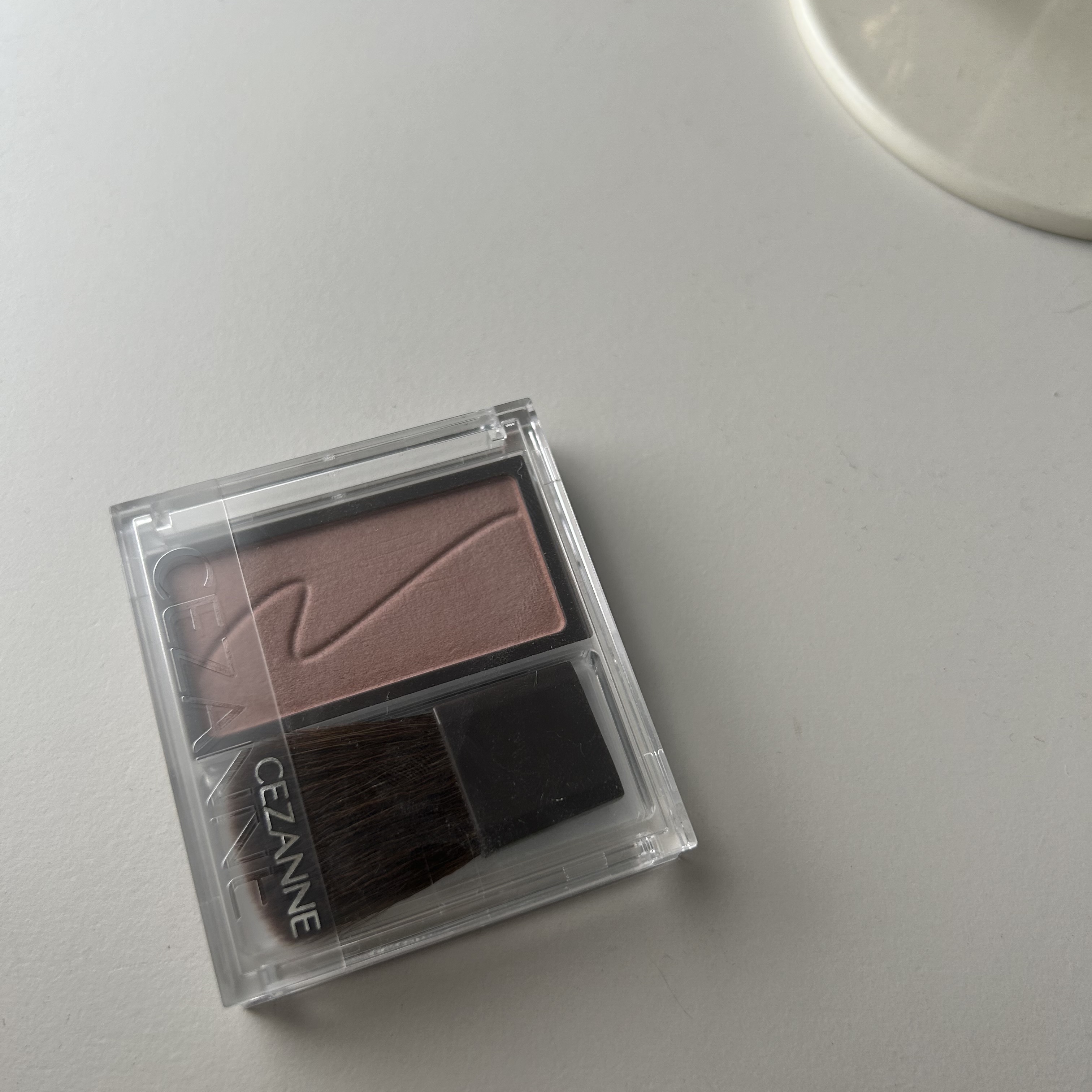 チークブラッシュ/CEZANNE/パウダーチークを使ったクチコミ（2枚目）