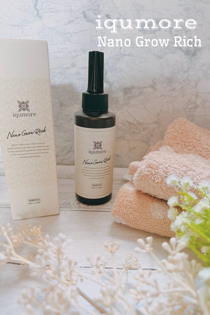 ナノグロウリッチ/iqumore/頭皮ローションを使ったクチコミ(1枚目)