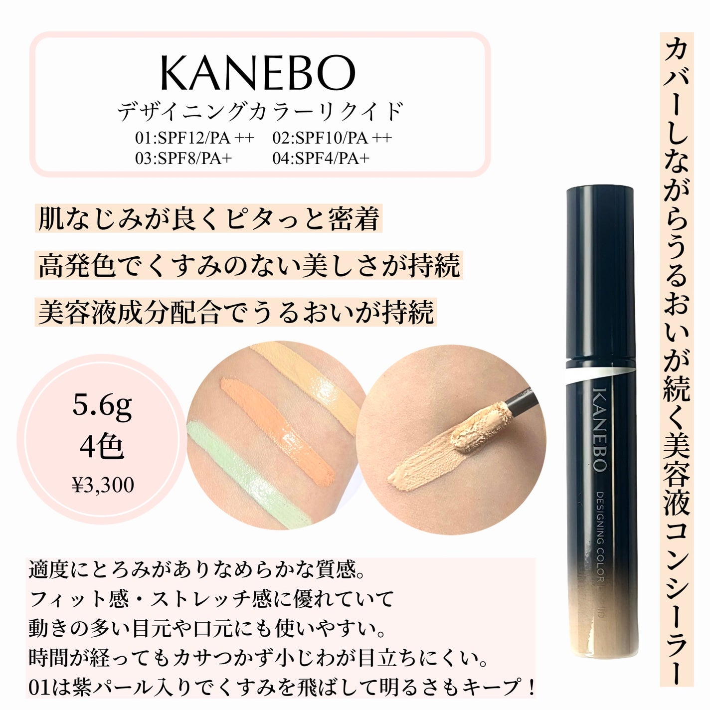 フローレスカバーコンシーラー/RMK/パレットコンシーラーを使ったクチコミ(5枚目)