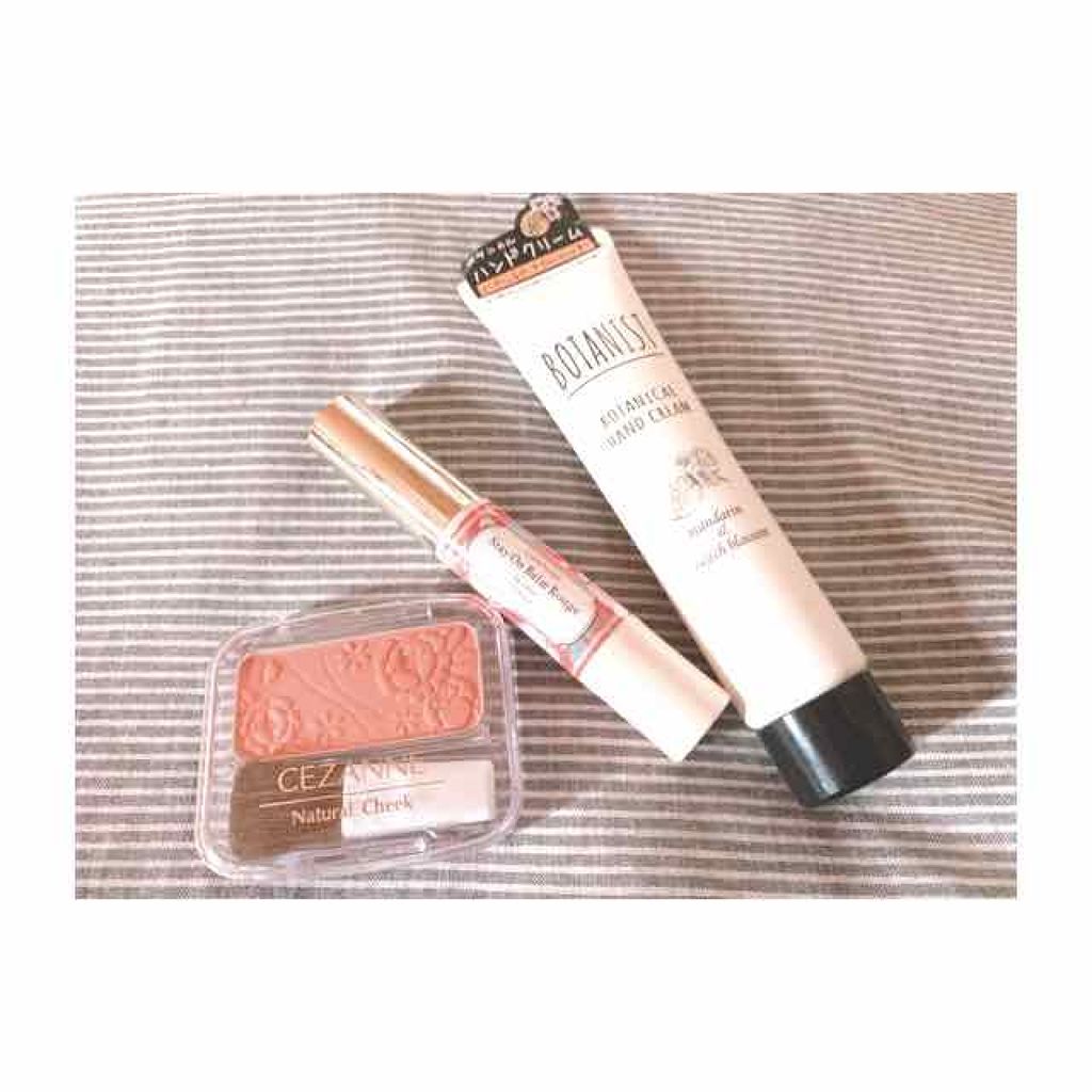 ボタニカルハンドクリーム（マンダリン&ピーチブロッサム ）/BOTANIST/ハンドクリームを使ったクチコミ（1枚目）