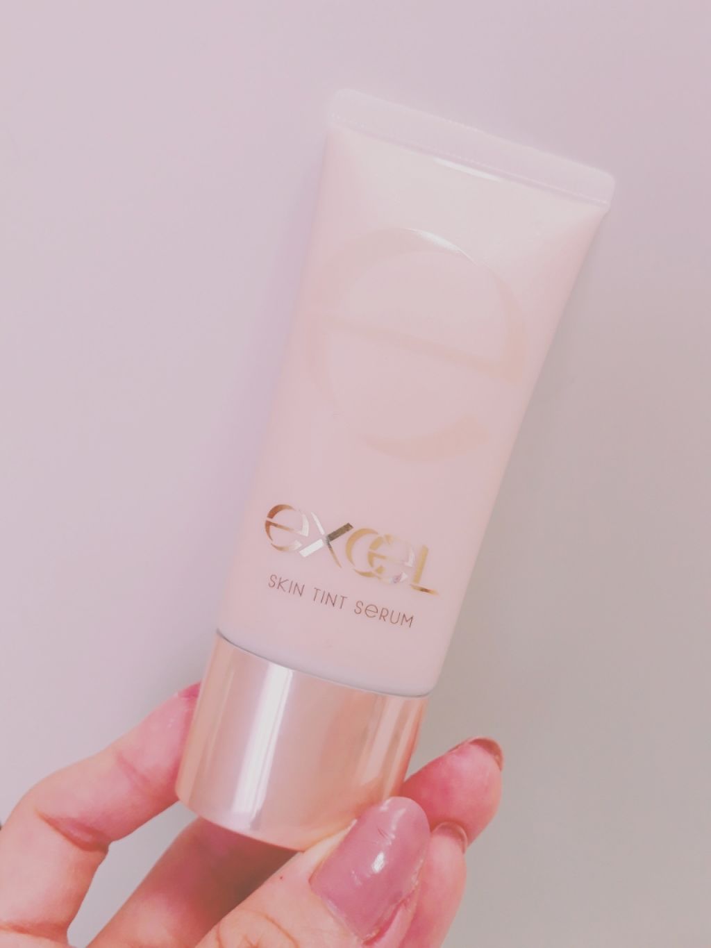 スキンティントセラム/excel/リキッドファンデーションを使ったクチコミ（1枚目）