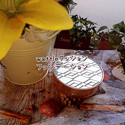 WATTLEクッションファンデーション/WATTLE/クッションファンデーションを使ったクチコミ(1枚目)