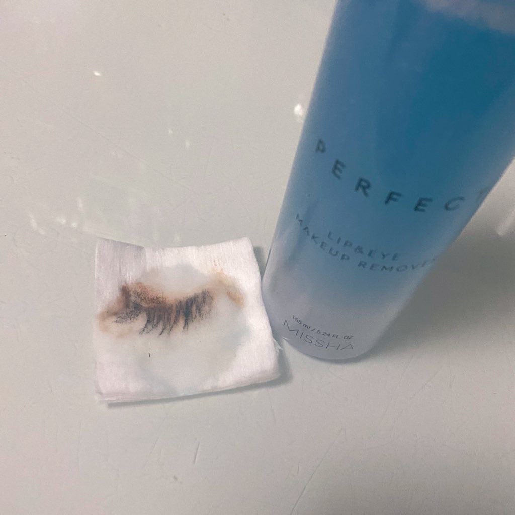 リップ&アイ メイクアップリムーバー/MISSHA/ポイントメイクリムーバーを使ったクチコミ(1枚目)