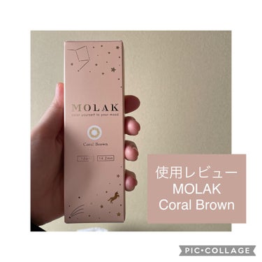 みなさんどーも🐼です。

今回は前回メガ割購入品で紹介した
MOLAK Coral Brown を紹介していきます

レンズ自体ぱっとみイエローみが強いですが
名前の通りコーラル？オレンジっぽいブラウン