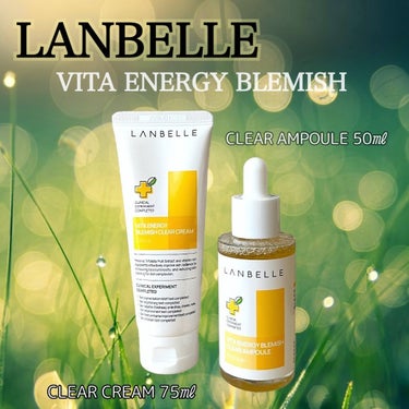 LANBELLE ビタエネルギーブレミッシュケアアンプルのクチコミ「🌼 LANBELLE 🌼

🟡VITA ENERGY BLEMISH CLEAR AMPOUL.....」（1枚目）