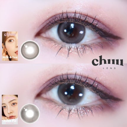 chuuLENS Milk&Tea 1day/chuu LENS/ワンデー(1DAY)カラコンを使ったクチコミ(1枚目)