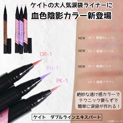 ダブルラインエキスパート/KATE/リキッドアイライナーを使ったクチコミ(3枚目)
