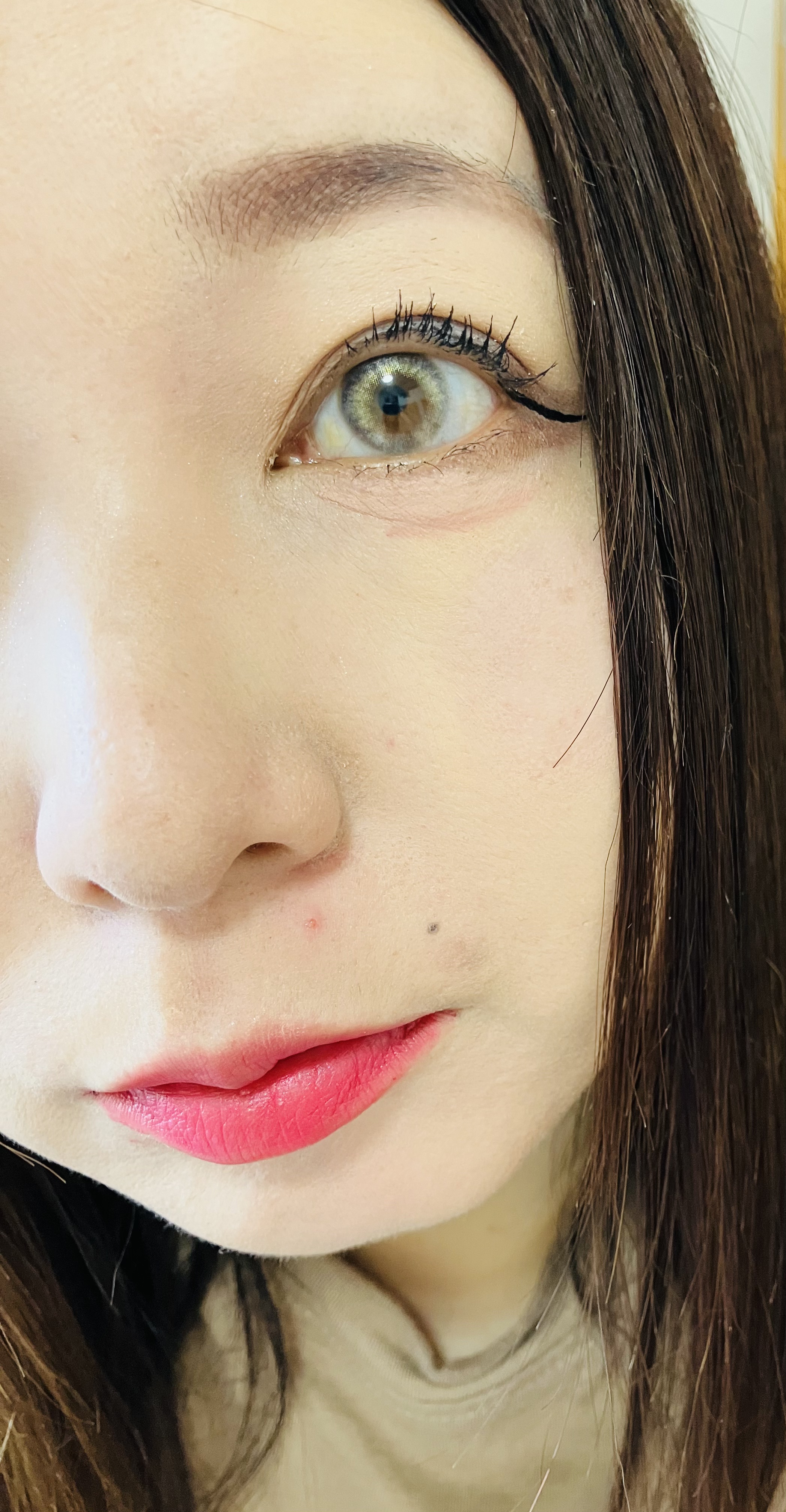 ⽔彩チーク/Fujiko/リキッドチークを使ったクチコミ（3枚目）