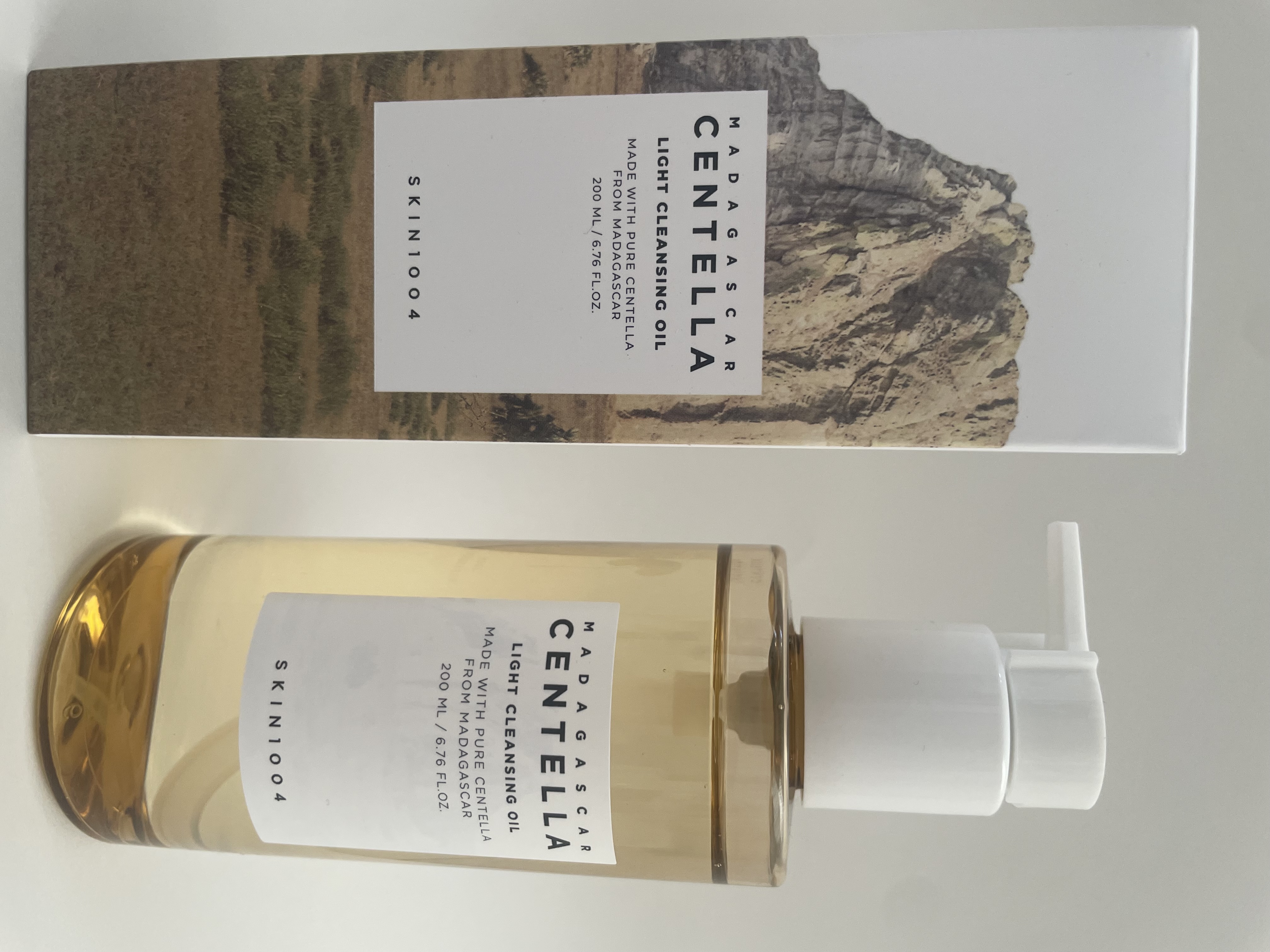 センテラ ライトクレンジングオイル/SKIN1004/オイルクレンジングを使ったクチコミ（1枚目）