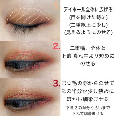 UR GLAM　BLOOMING EYE COLOR PALETTE/U R GLAM/アイシャドウパレットを使ったクチコミ（2枚目）