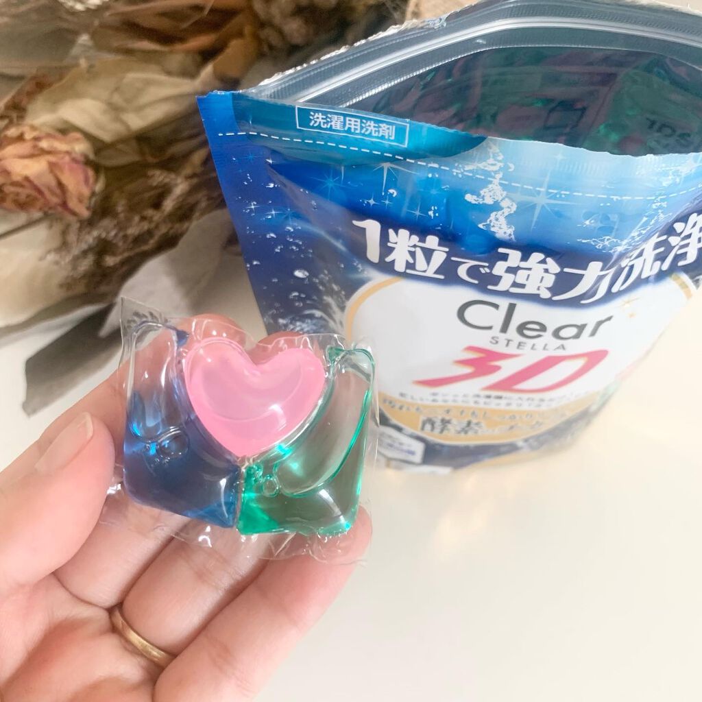 クリアステラ 3D 洗濯用洗剤/SQUEEZE MAGIC/洗濯洗剤を使ったクチコミ(3枚目)