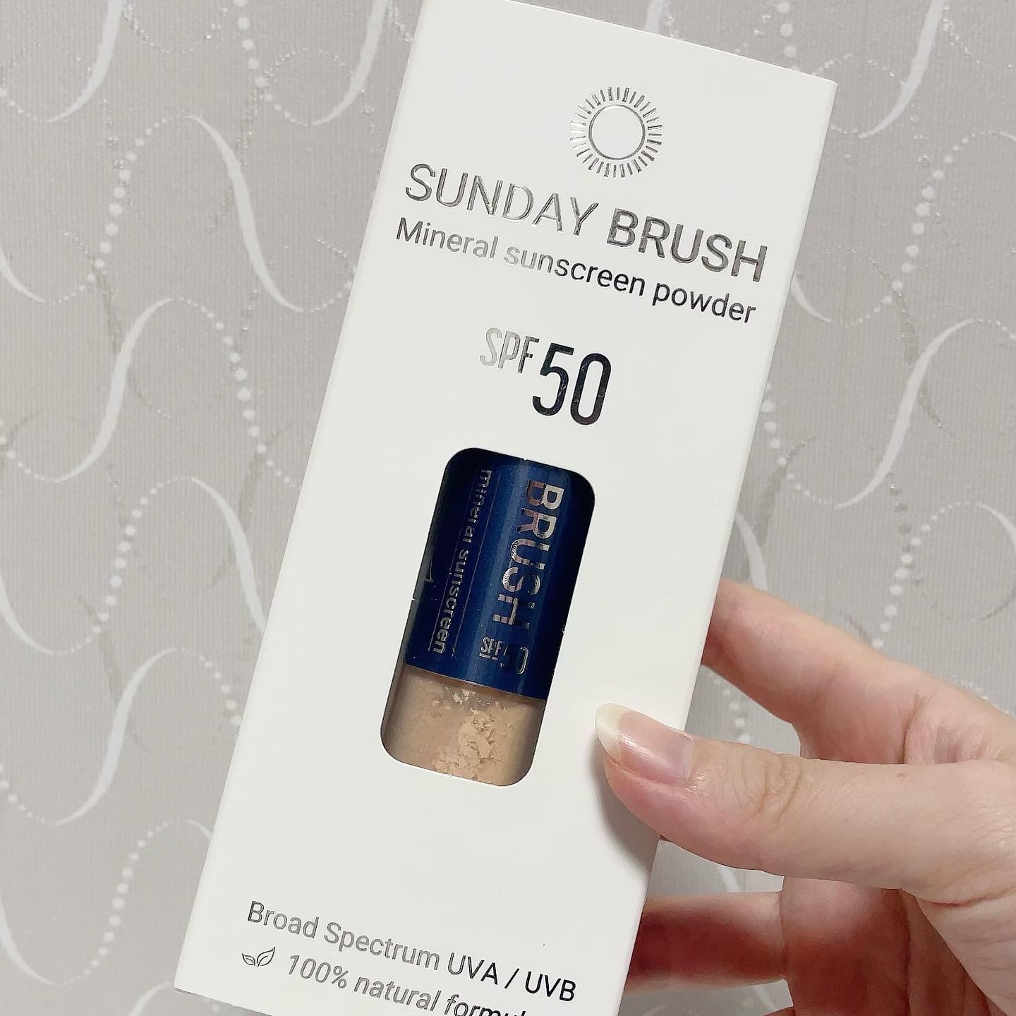 SUNDAY BRUSH /SUNDAY BRUSH/日焼け止めパウダーを使ったクチコミ（1枚目）