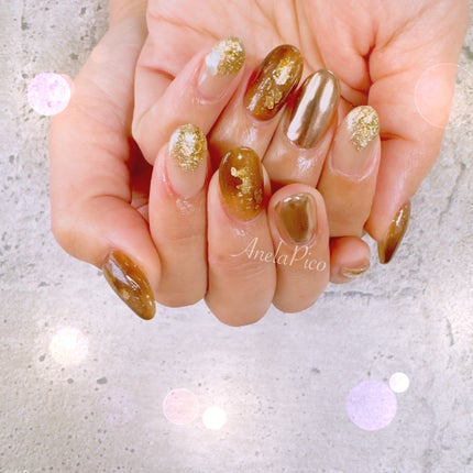 mamico on LIPS 「*大人ニュアンスネイル✨Howto動画載せてます🎥Creama..」(1枚目)