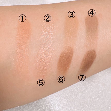 ウォンジョンヨ W デイリームードアップパレット /Wonjungyo/アイシャドウパレットを使ったクチコミ(5枚目)