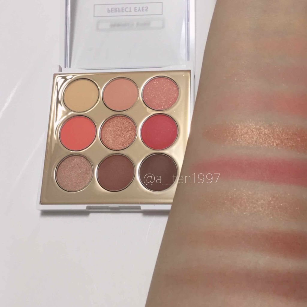 パーフェクトアイズアイシャドウ/TONYMOLY/アイシャドウパレットを使ったクチコミ（3枚目）