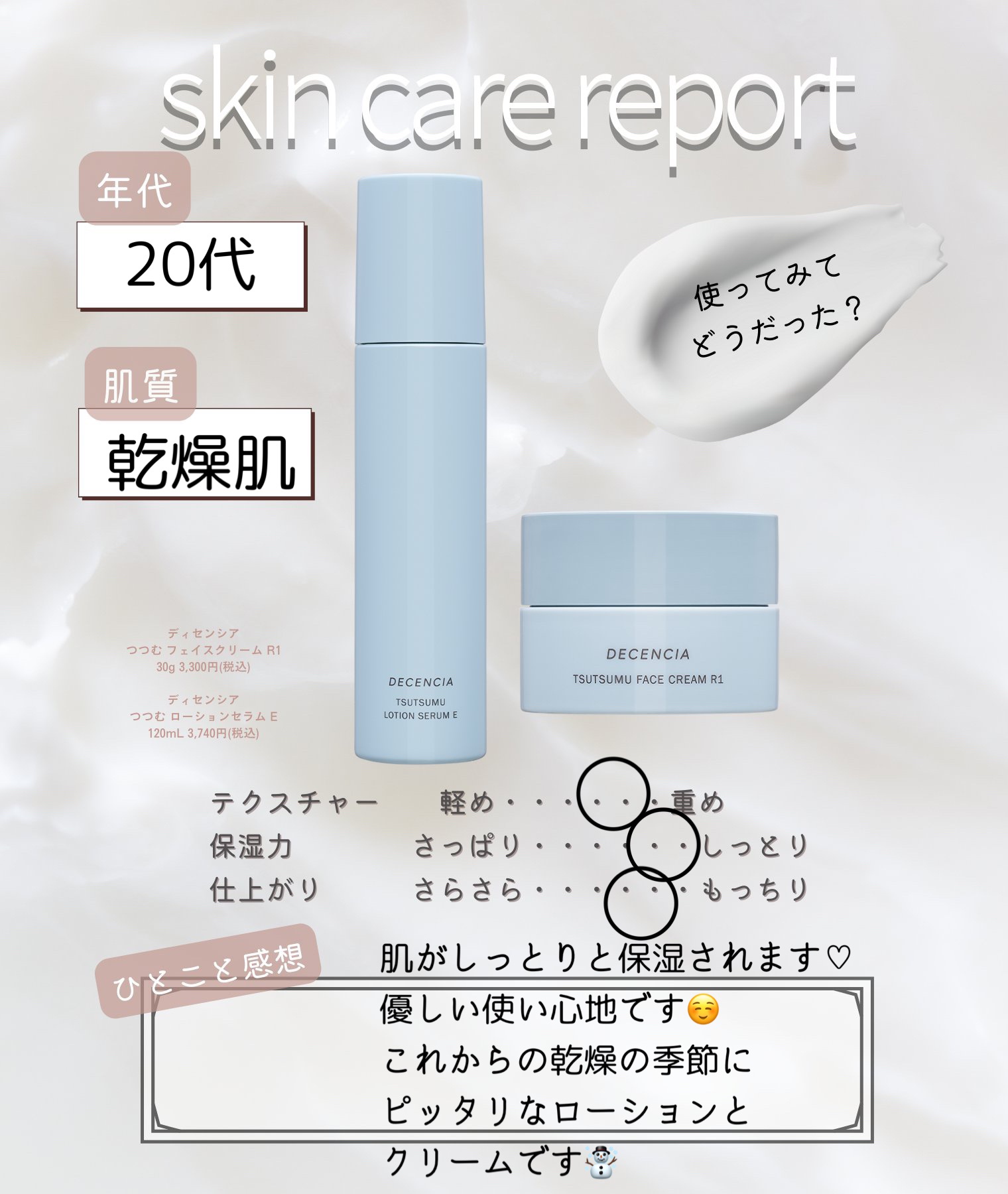 ディセンシア つつむ ローションセラム E/DECENCIA/化粧水を使ったクチコミ（2枚目）