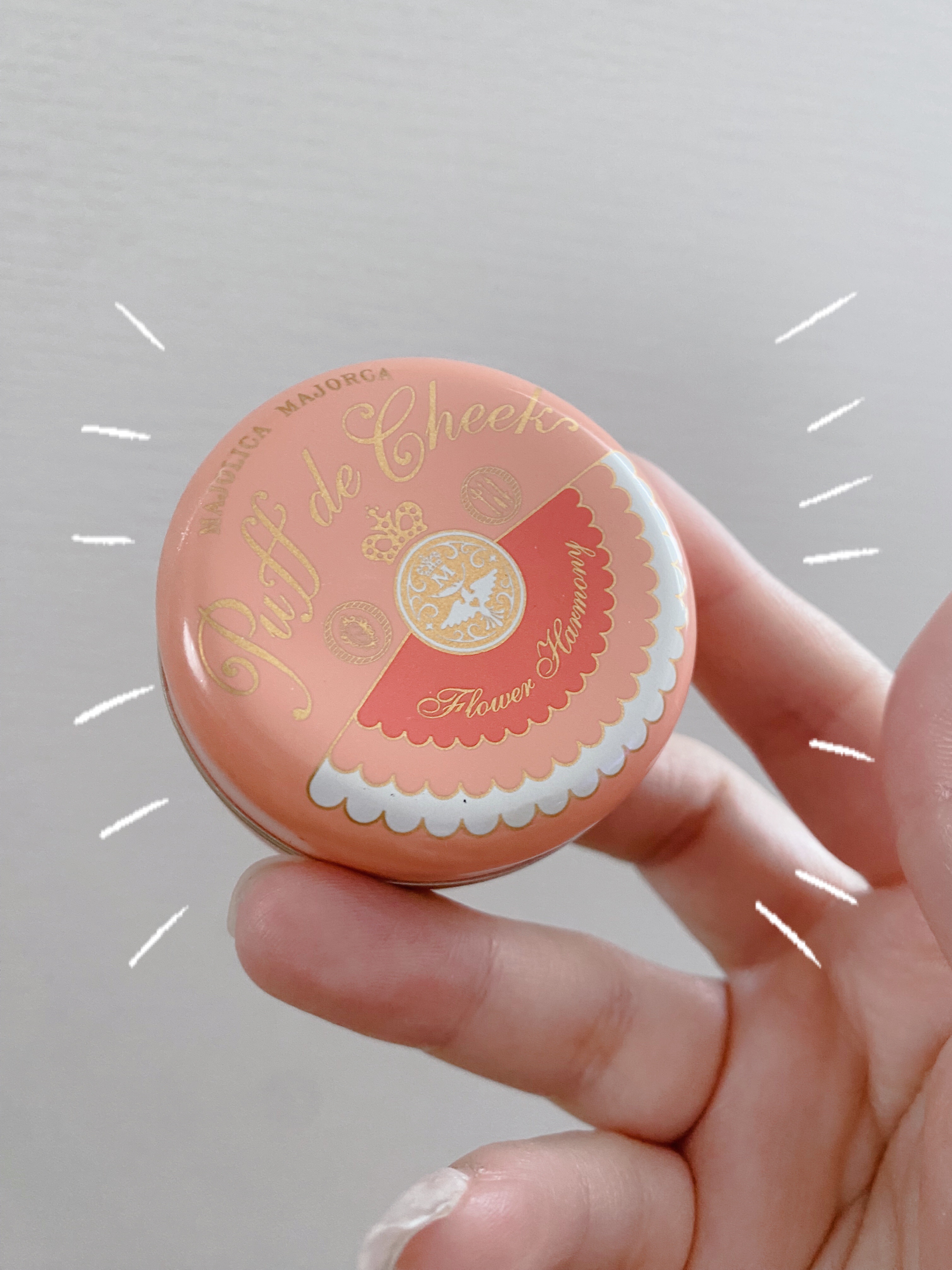 パフ・デ・チーク(フラワーハーモニー)/MAJOLICA MAJORCA/パウダーチークを使ったクチコミ（1枚目）