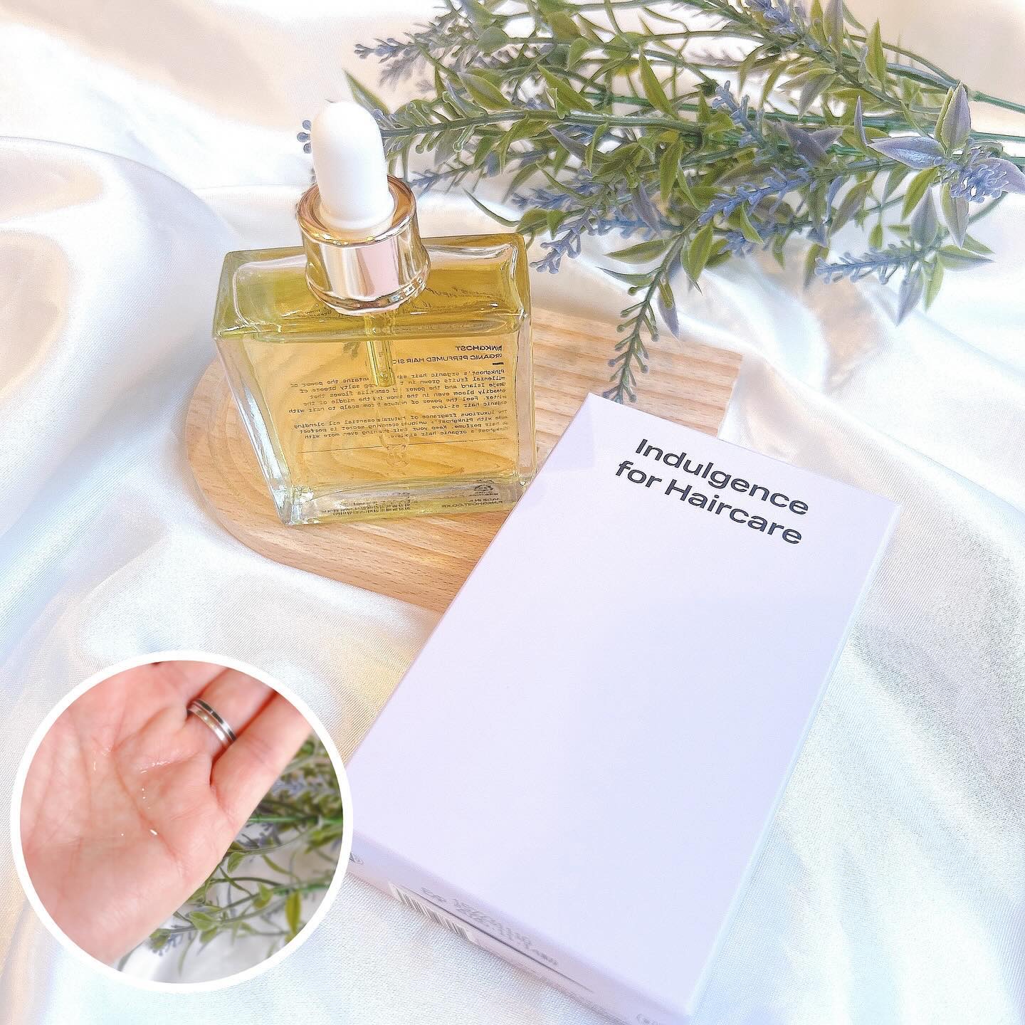 オーガニックヘアシロップ/PINKGHOST/ヘアオイルを使ったクチコミ（2枚目）