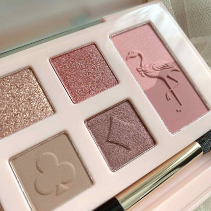 アリスドリームランドシリーズ 12色アイシャドウパレット(ZEESEA×大英博物館)/ZEESEA/アイシャドウパレットを使ったクチコミ(4枚目)