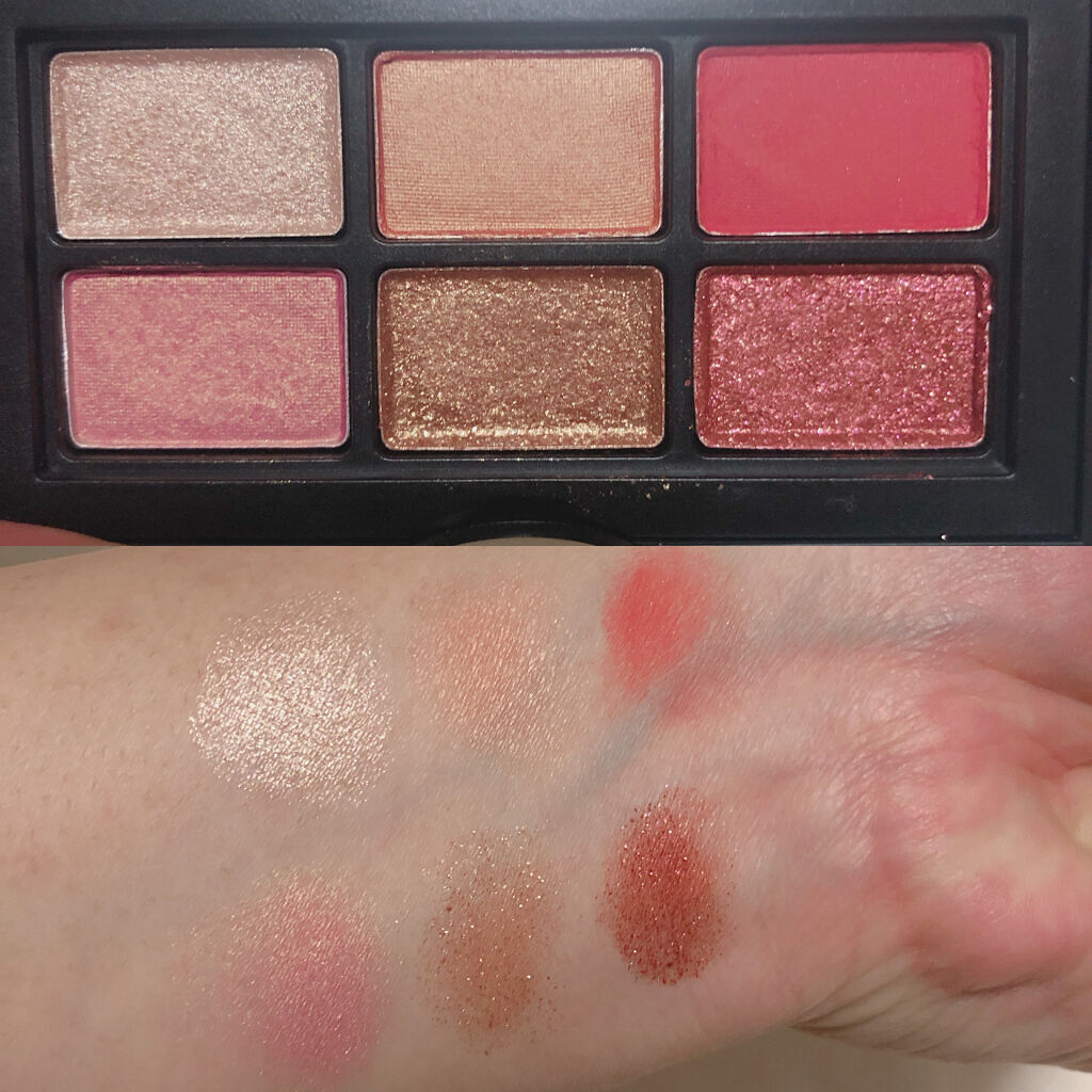 アンラップド ミニアイシャドーパレット ORGASM /NARS/アイシャドウパレットを使ったクチコミ（2枚目）