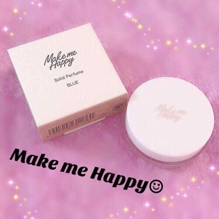 メイクミーハッピー ソリッドパフューム BLUE/キャンメイク/練り香水を使ったクチコミ(1枚目)