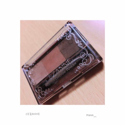 ノーズ&アイブロウパウダー/CEZANNE/パウダーアイブロウを使ったクチコミ(1枚目)