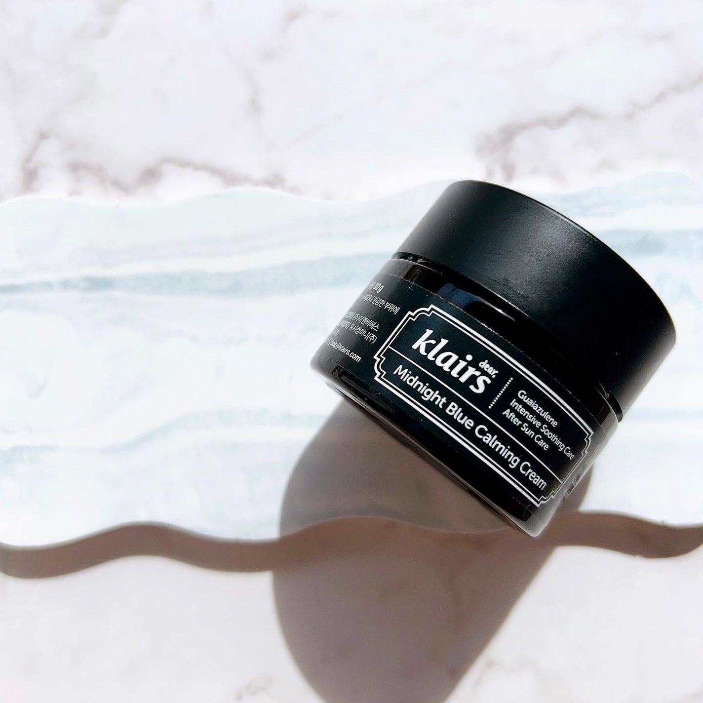 ミッドナイトブルーカーミングクリーム/Klairs/フェイスクリームを使ったクチコミ(5枚目)
