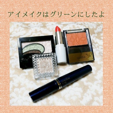 ブライトアップチークN/media/パウダーチークを使ったクチコミ(3枚目)